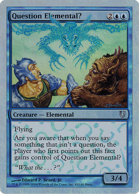 Question Elemental? (43★) [Unhinged]