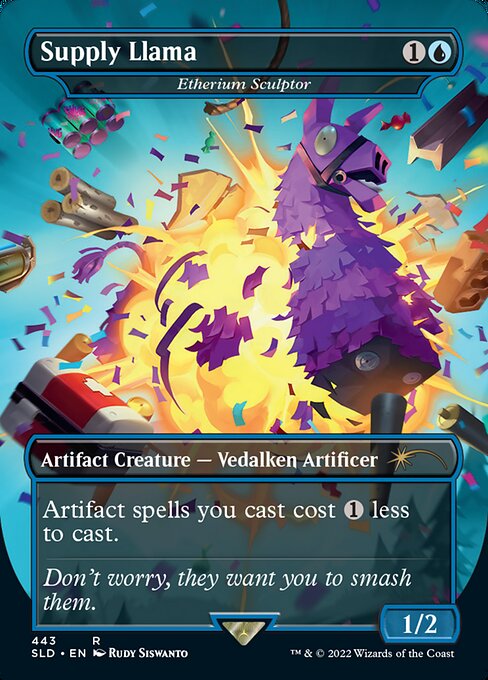 Etherium Sculptor (443) [Secret Lair Drop] [Borderless]