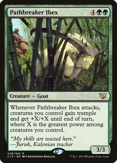 Pathbreaker Ibex (38) [Commander 2015]