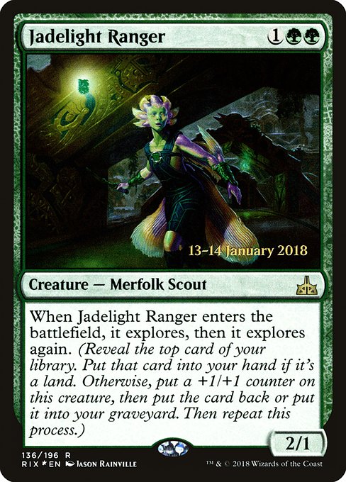 Jadelight Ranger (136s) [Rivals of Ixalan Promos]