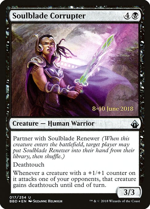 Soulblade Corrupter (17s) [Battlebond Promos]