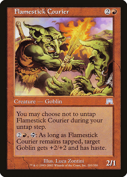 Flamestick Courier (203) [Onslaught]