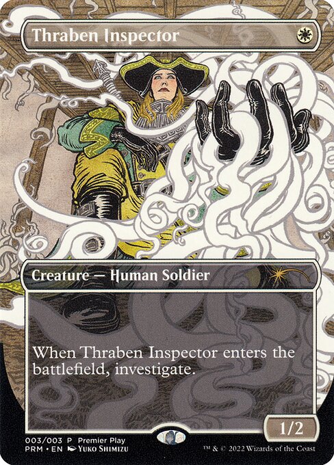Thraben Inspector (3) [Regional Championship Qualifiers 2022] [Borderless]