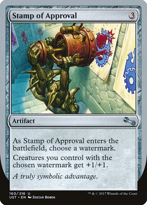 Stamp of Approval (160) [Unstable]