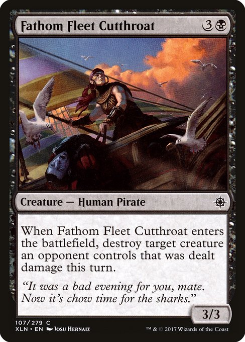 Fathom Fleet Cutthroat (107) [Ixalan]