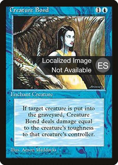 Creature Bond (66) [Fourth Edition Foreign Black Border]