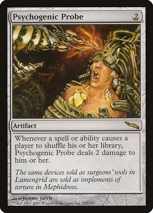 Psychogenic Probe (231) [Mirrodin]