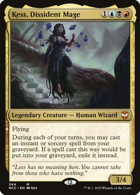 Kess, Dissident Mage (344) [New Capenna Commander]