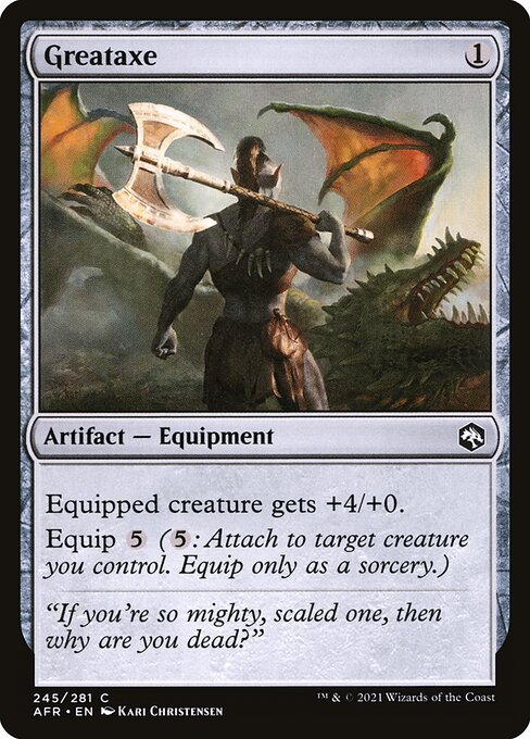 Greataxe (245) [Adventures in the Forgotten Realms]