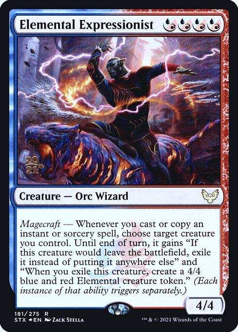 Elemental Expressionist (181s) [Strixhaven: School of Mages Promos]