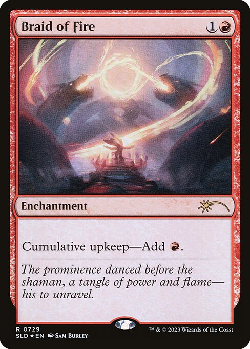 Braid of Fire (729) [Secret Lair Drop]
