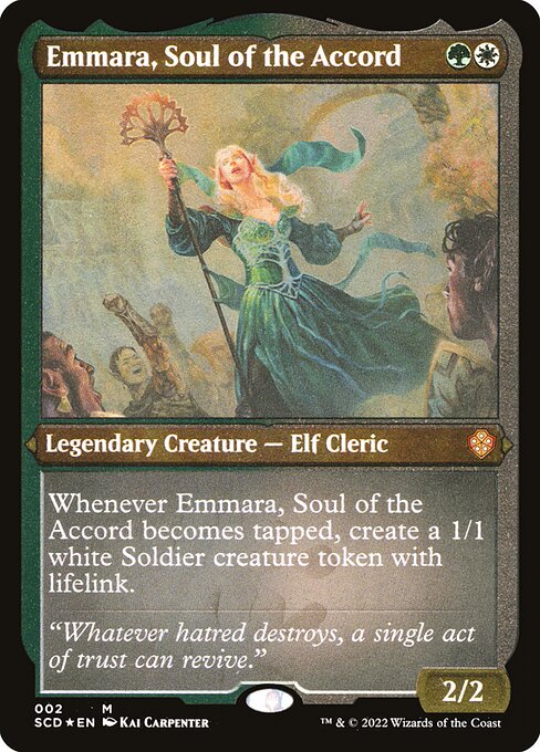Emmara, Soul of the Accord (2) [Starter Commander Decks]