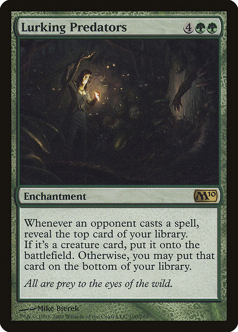 Lurking Predators (190) [Magic 2010]