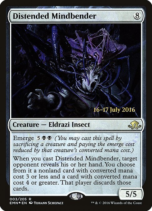 Distended Mindbender (3s) [Eldritch Moon Promos]