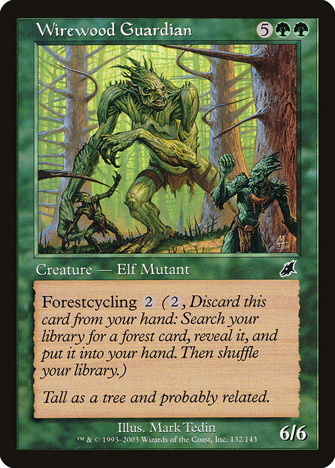 Wirewood Guardian (132) [Scourge]