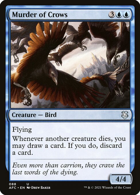 Murder of Crows (88) [Forgotten Realms Commander]