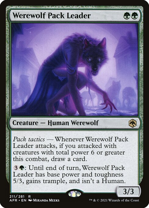 Werewolf Pack Leader (211) [Adventures in the Forgotten Realms]