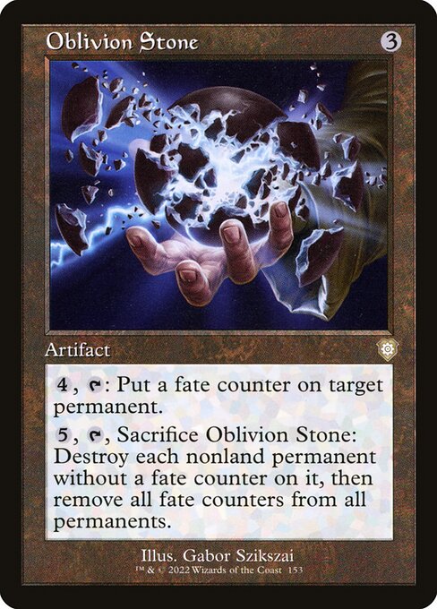 Oblivion Stone (153) [The Brothers' War Commander]