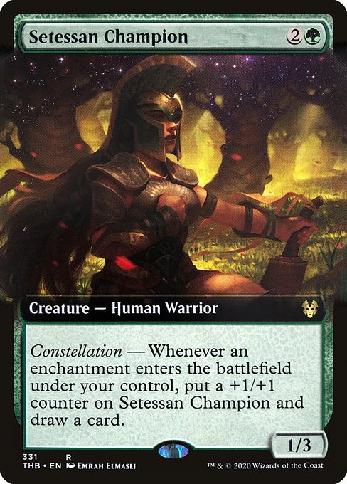 Setessan Champion (331) [Theros Beyond Death] [Extended Art]
