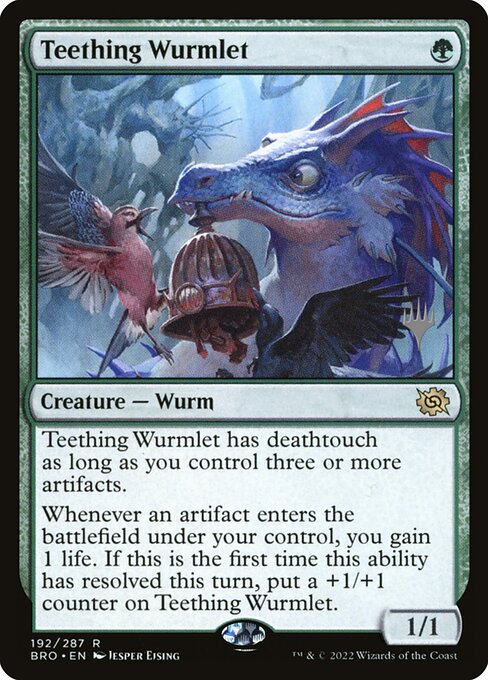 Teething Wurmlet (192p) [The Brothers' War Promos]