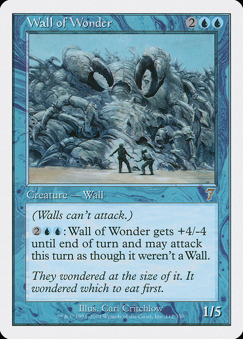 Wall of Wonder (112) [Seventh Edition]