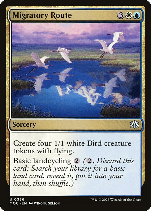 Migratory Route (336) [March of the Machine Commander]