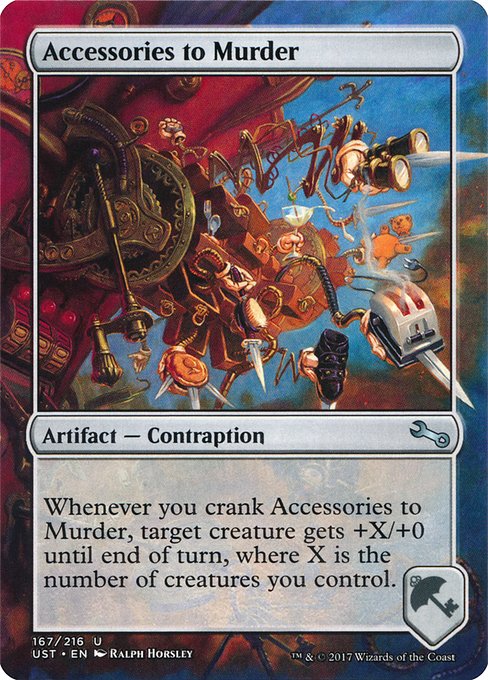 Accessories to Murder (167) [Unstable] [Borderless]
