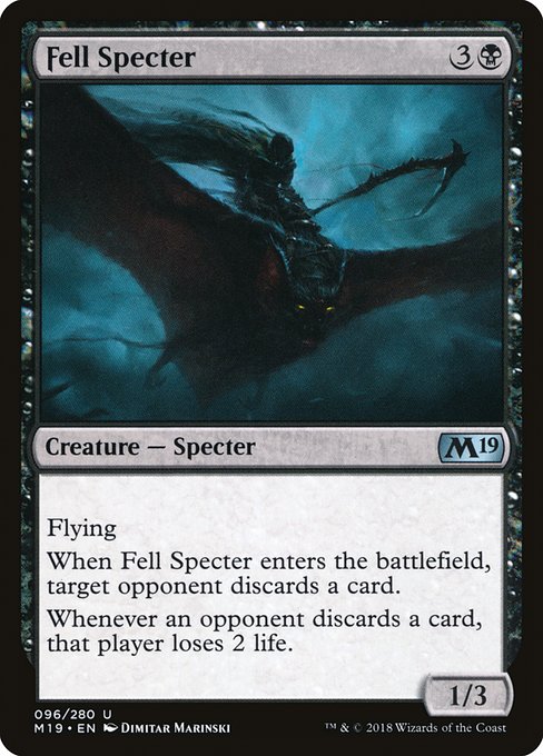 Fell Specter (96) [Core Set 2019]