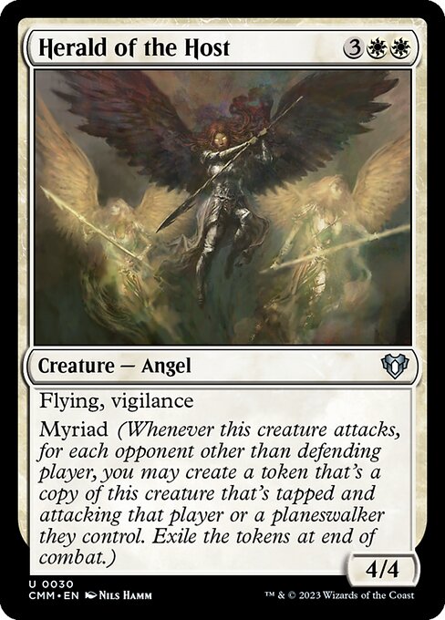 Herald of the Host (30) [Commander Masters]