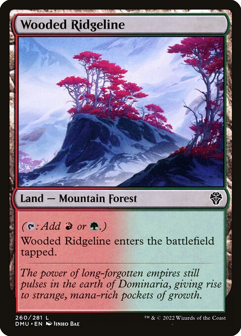 Wooded Ridgeline (260) [Dominaria United]