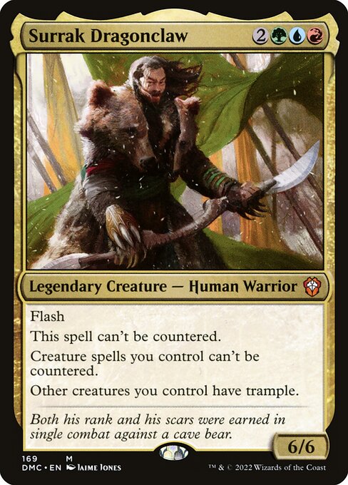 Surrak Dragonclaw (169) [Dominaria United Commander]