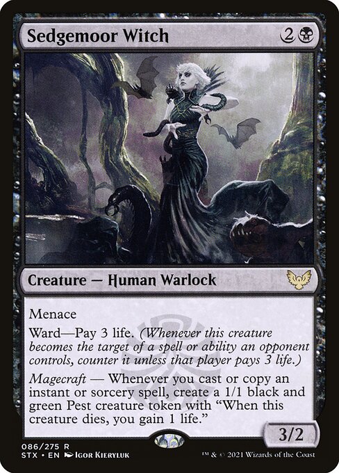 Sedgemoor Witch (86) [Strixhaven: School of Mages]