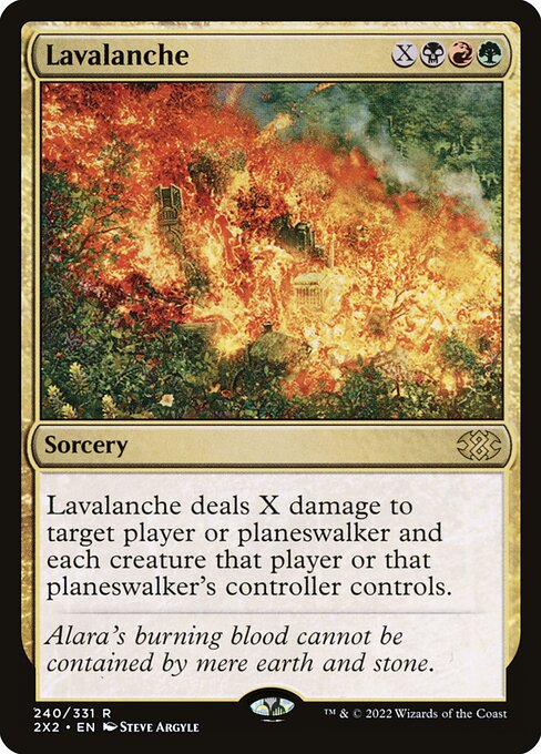 Lavalanche (240) [Double Masters 2022]