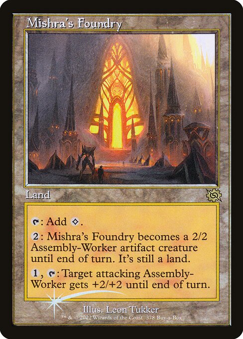 Mishra's Foundry (378) [The Brothers' War]
