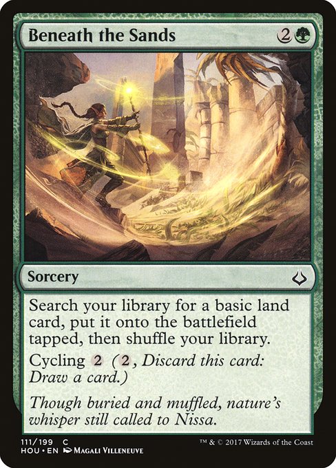 Beneath the Sands (111) [Hour of Devastation]