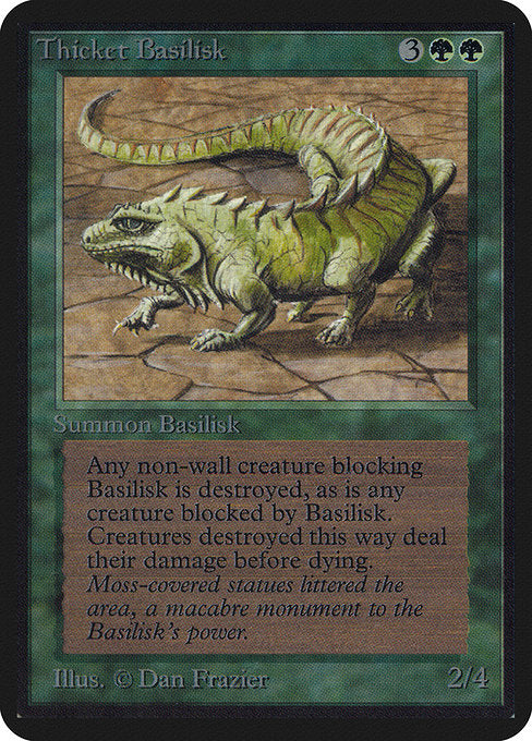 Thicket Basilisk (218) [Limited Edition Alpha]