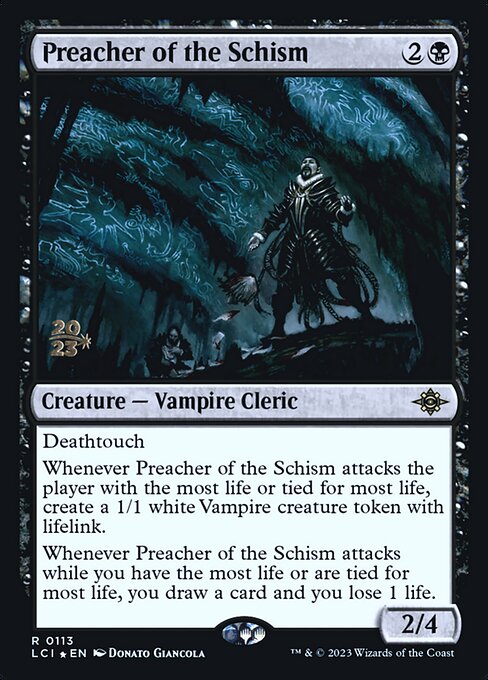 Preacher of the Schism (113s) [The Lost Caverns of Ixalan Promos]