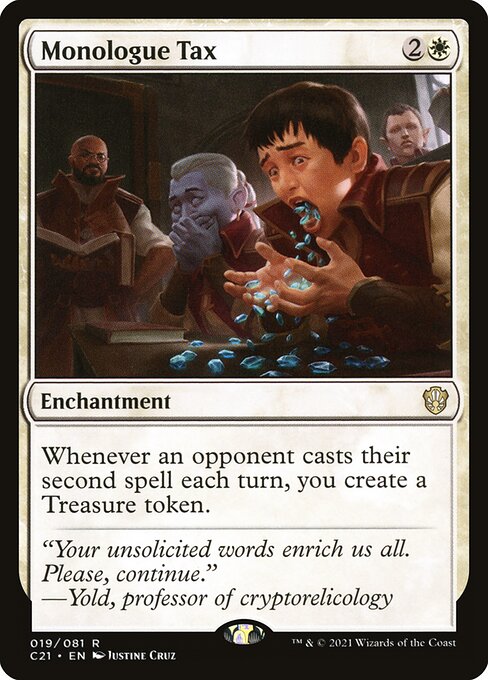 Monologue Tax (19) [Commander 2021]