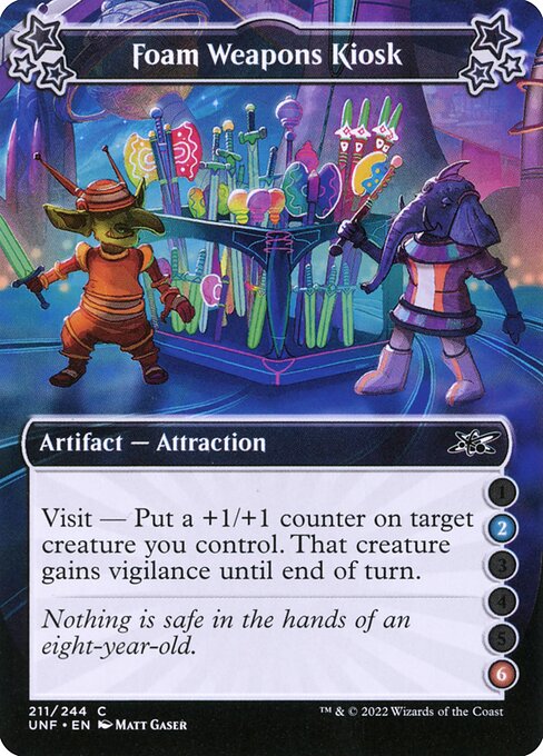 Foam Weapons Kiosk (211a) [Unfinity]
