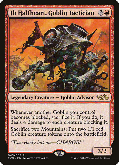 Ib Halfheart, Goblin Tactician (43) [Duel Decks Anthology: Elves vs. Goblins]
