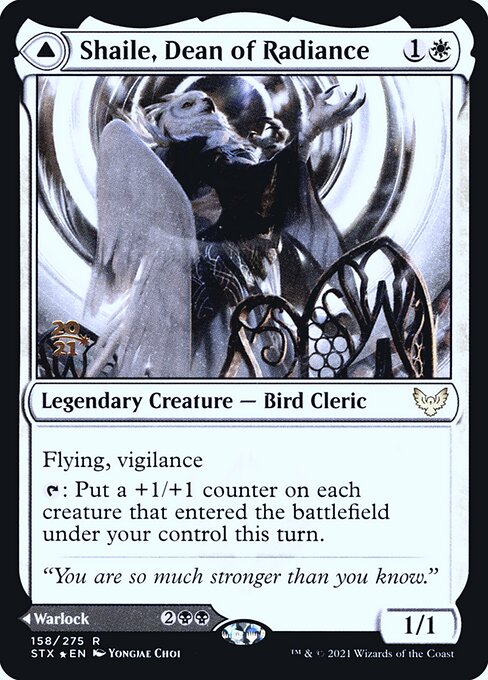 Shaile, Dean of Radiance // Embrose, Dean of Shadow (158s) [Strixhaven: School of Mages Promos]
