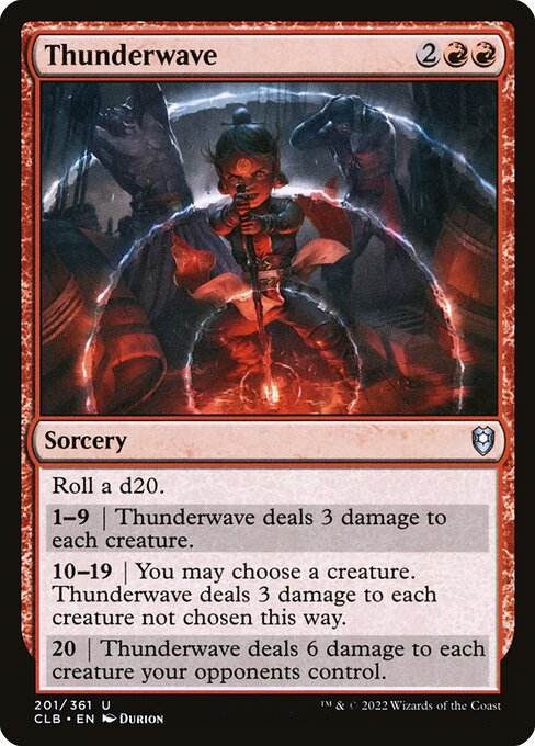 Thunderwave (201) [Commander Legends: Battle for Baldur's Gate]