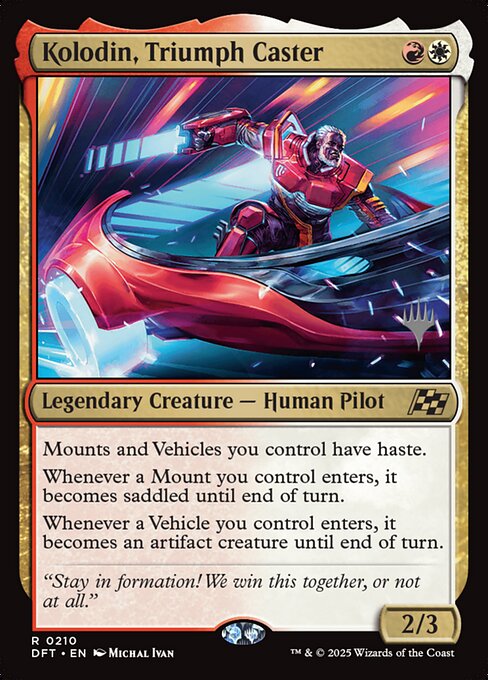 Kolodin, Triumph Caster (210p) [Aetherdrift Promos]