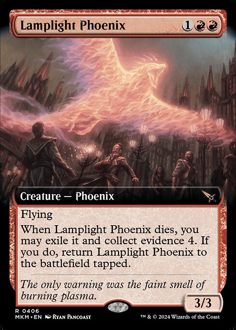 Lamplight Phoenix (406) [Murders at Karlov Manor] [Extended Art]