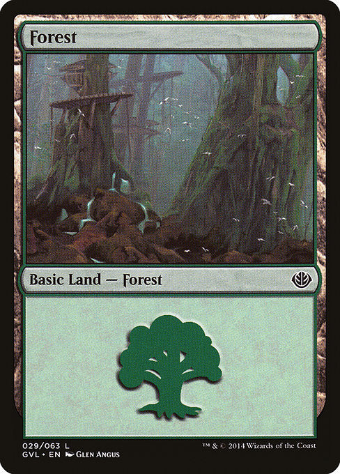 Forest (29) [Duel Decks Anthology: Garruk vs. Liliana]