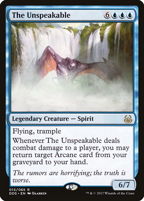 The Unspeakable (13) [Duel Decks: Mind vs. Might]