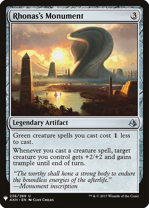 Rhonas's Monument (AKH-236) [The List]