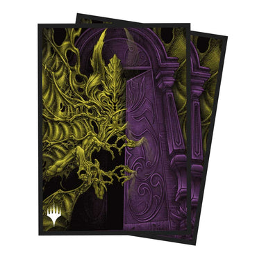 Ultra Pro Duskmourn Valgavoth, Terror Eater Sleeves 100c image 0