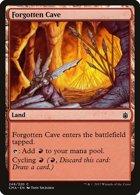 Forgotten Cave (249) [Commander Anthology]
