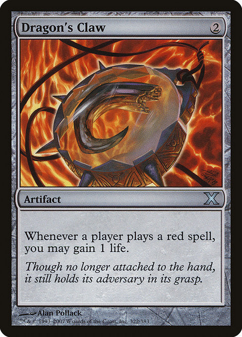 Dragon's Claw (322) [Tenth Edition]